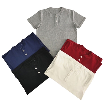 200 Grams Fabric Weight Black Boys Summer Plain Cotton Round Neck Short Sleeve T-shirts